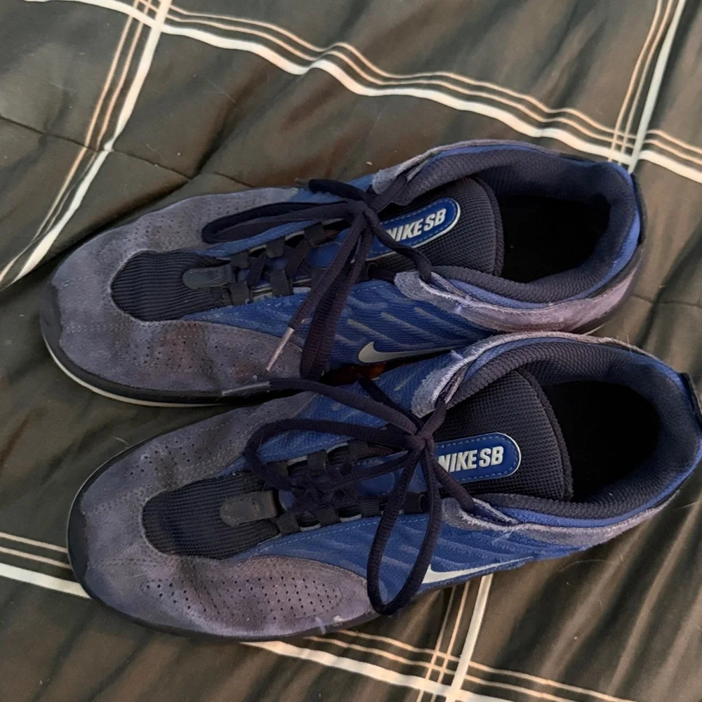 Nike Vertebrae Blue Men’s Skate Shoes - Picture 2 of 6